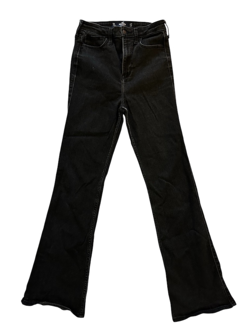 Hollister Black High-rise Soft Stretch Flare Jeans